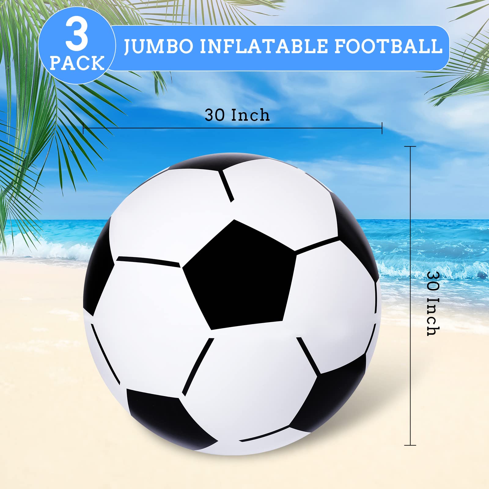 Amazon.co.jp: Vinsot 3ピース 2.5フィート 巨大インフレータブル